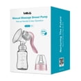 thumbnail image 2 of Extractor de leche materna manual 2 en 1 Lab.G Rosa, 2 of 5