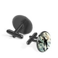 thumbnail image 2 of Whale Elegant Dress Shirt Cufflink Set Made of Stainless Steel for Formal Occasions, 2 of 6