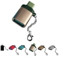 thumbnail image 3 of Portable Type-c Male To USB Female Adapter Laptop type-c to Computer USB 3.0 Mini Aluminum Alloy USB-C Converter, 3 of 8