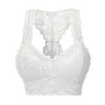 thumbnail image 6 of Seductiva Womens Seamless Wireless Supportive Bra Women Plus Size Vest Crop Wire Bra Lingerie Sexy V Neck Underwear Lingerie S 3XL Pack of 2 Full Coverage T-Shirt Bra, 6 of 8