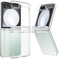 thumbnail image 6 of Designed for Galaxy Z Flip 5 Case with Hinge Protection, Samsung Flip 5 Case,Slim and Thin Full Protective Shockproof Phone Cover Case for Z Flip 5 5G(2023)- Clear, 6 of 10