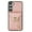 Rosegold, variant on Crossbody Strap for Samsung Galaxy S23 Plus Wallet Case with Card Holder, Flip PU Leather for Samsung Galaxy S23 Plus Case Stand Zipper Purse Protective Phone Case for Women Girls - Black