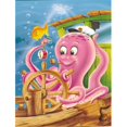 thumbnail image 1 of Carolines Treasures APH0472GF Captain Octopus Flag Garden Size, 1 of 3