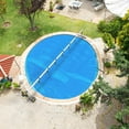 thumbnail image 5 of WYDK 12Mil Solar Pool Cover 12FT Round Solar Blanket for Inground Pool and Above-Ground Swimming Pool, Blue (12'), 5 of 7