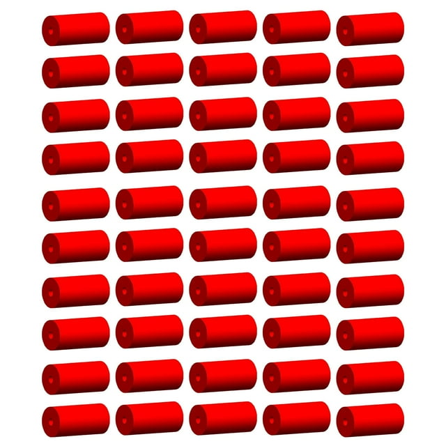 Câbles d'Engrenage de Freins en Silicone O - Protecteurs Beignes de Vélo Rouges 50 Pcs RC126