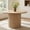 Natural, variant on Dayalane 47" Farmhouse Round Dining Table, Reclaimed Pine Wood Kitchen Table with Heavy Duty Fluted Pedestal Base, 4-6 People Circle Dining Table for Kitchen Dining Room Restaurant, Walnut