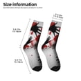 thumbnail image 2 of Rocae Shadows Behind for Girls Boys Crew Socks,Children's Socks, Kids Socks, Toddler Socks: Daily Wear with Kids School Uniform, 2 of 5