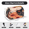 thumbnail image 5 of Sikiie Butterfly Floral Elegance Print Flip Double-layer Pencil Case, All-purpose Stationery Bag for Study and Office, Zipper Design, Unisex, 5 of 7