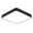 Black, variant on Yongwei LED Flush Mount Ceiling Light 24W Square Fixture