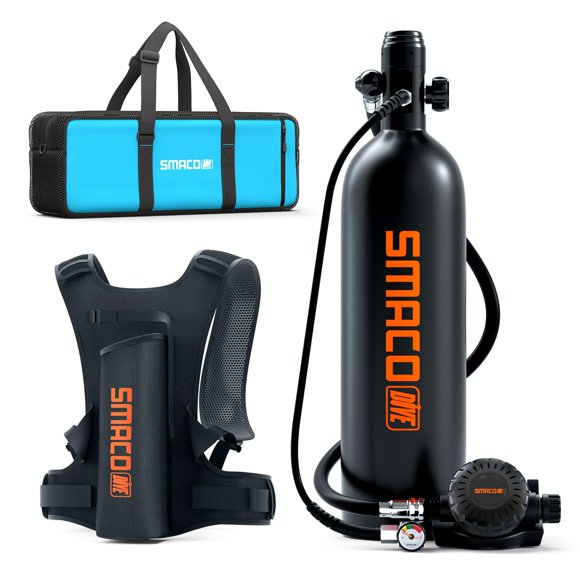 Tanque de buceo portátil SMACO S700 Plus de 1,9 L