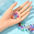 thumbnail image 6 of 360pcs 12 colors Spray Painted Glass Beads Strands Round Two Tone Mixed color 8mm Hole: 1.3~1.6mm about 30pcs/color 1box, 6 of 6