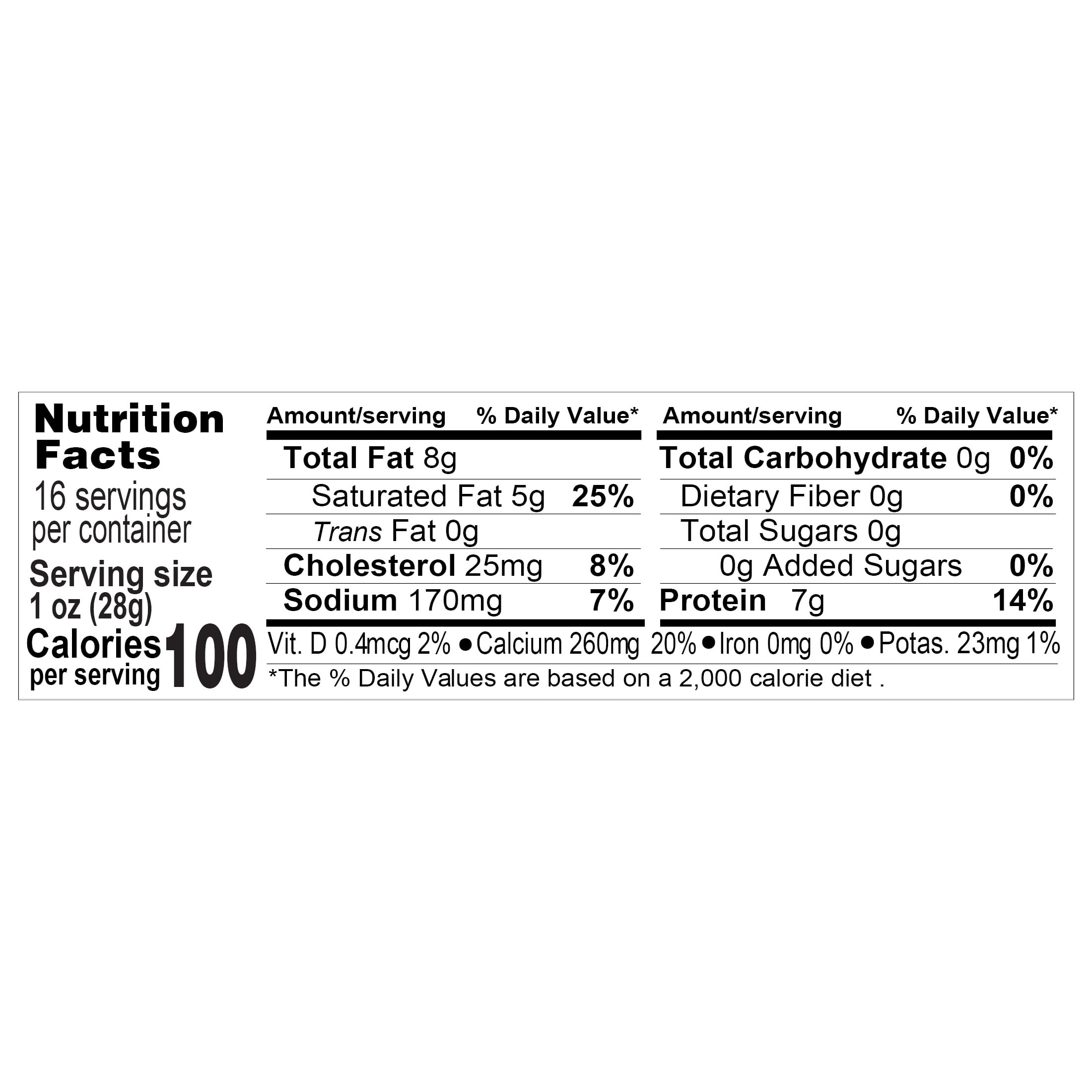 Joseph Farms California Natural Monterey Jack Cheese Block, 16 oz – Cheese for Melting, Slicing, and Recipes