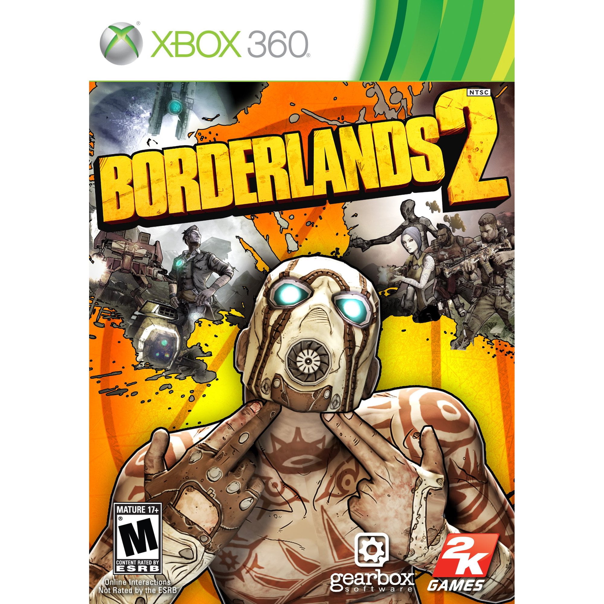 Jeu XBOX 360 Borderlands Edition Game Of The Year - Version PAL FR Complète - Bon état