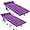 Standard 2 Pack Purple, variant on 2 Pack Camping Cot with Comfortable Mattress 2 Person Camping Bed Cots for Sleeping Sleeping Cot Folding Cot Heavy Duty with Carry Bag for Home Outdoor Travel