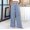 # Dark Blue, variant on Gingham Wide Leg Pajama Pants for Women Elastic Drawstring Waist Lightweight Summer Relaxed Fit Casual Lounge Bottoms Khaki M
