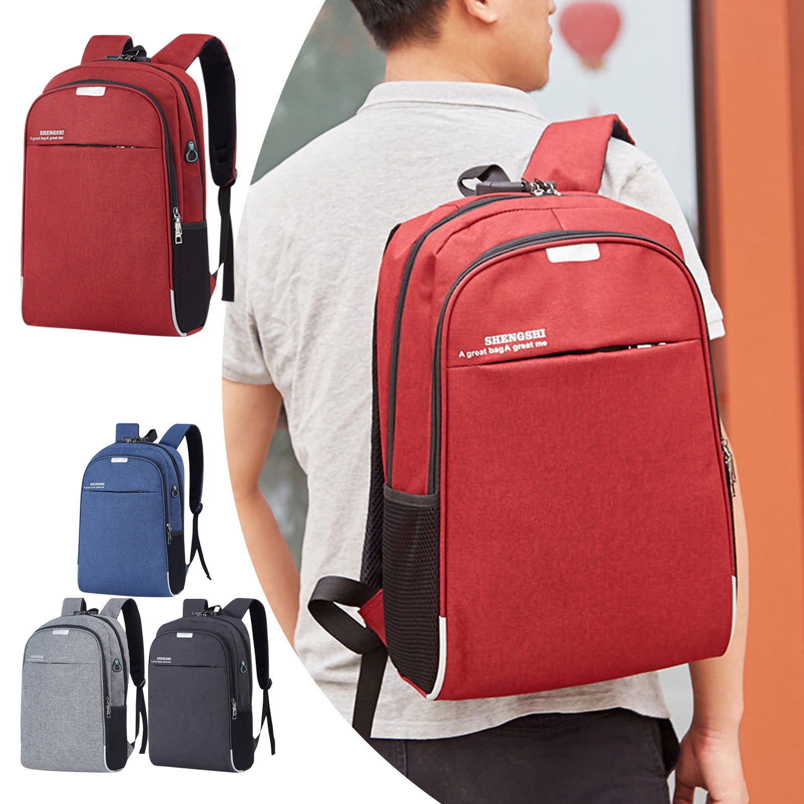 Sac A Dos Voyage Avion LOVEVOOK Sac à Dos De Voyage Extensible 35 - 40 L Grand Sac à Dos Pour Ordinateur Portable De 17 Sac à Dos Cabine Avion