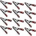 thumbnail image 3 of Wideskall® 4" inch Metal Spring Clamps w/Red PVC Coated Handle and Tips (Pack of 12), 3 of 3