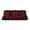 Red Black Plaid, variant on Vibrant Life Holiday Medium Pillow Dog Bed, Green Fair Isle, 27" x 36"