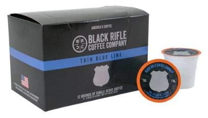 Black Rifle Coffee Rounds Thin Blue 