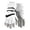 White, variant on Fgnfyis Kids Ski Gloves Thick Velvet Cycling Skiing Cold Weather Insulated Boys Girls Winter Gloves Soft Mittens Purple M