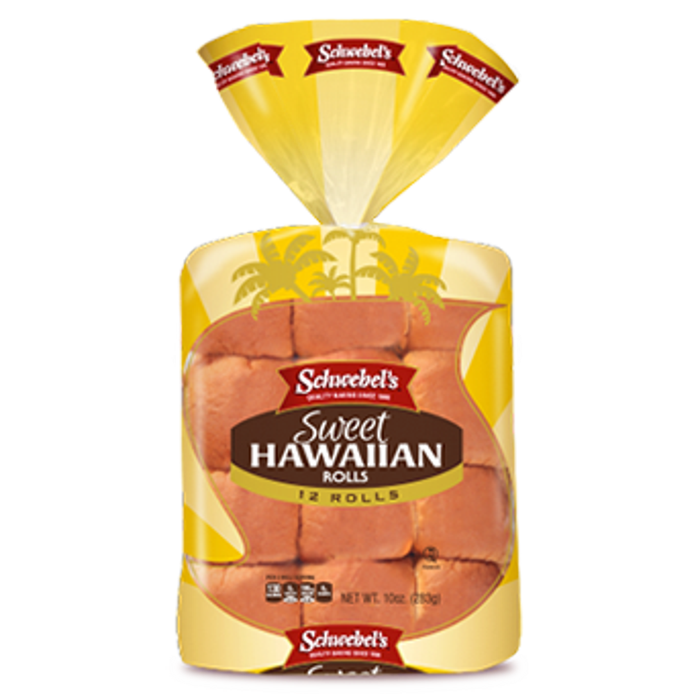 Schwebel's Sweet Hawaiian Rolls, 12 ct, 10 oz