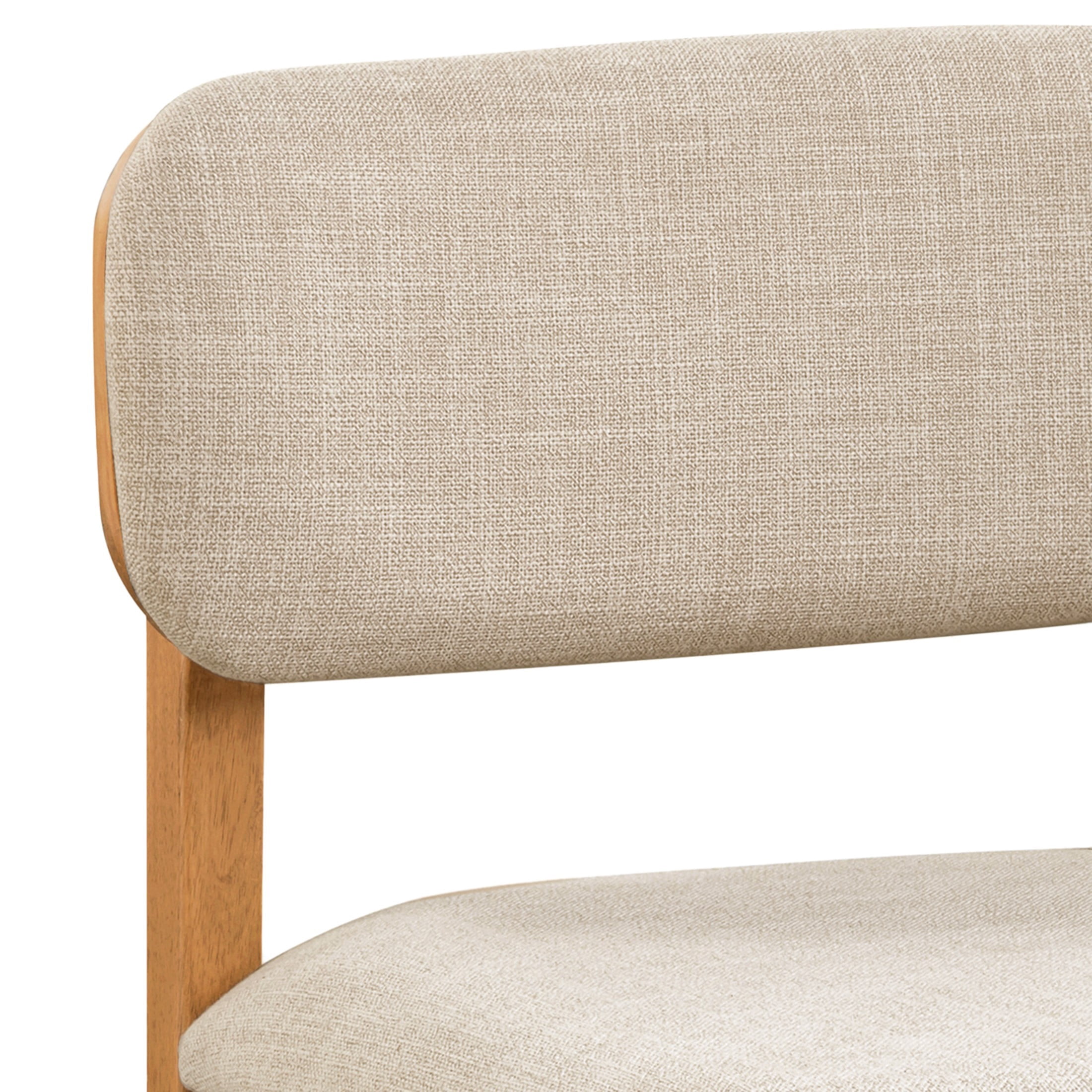 Better Homes & Gardens Juliet Counter Stools, Light Honey & Cream, Set of 2
