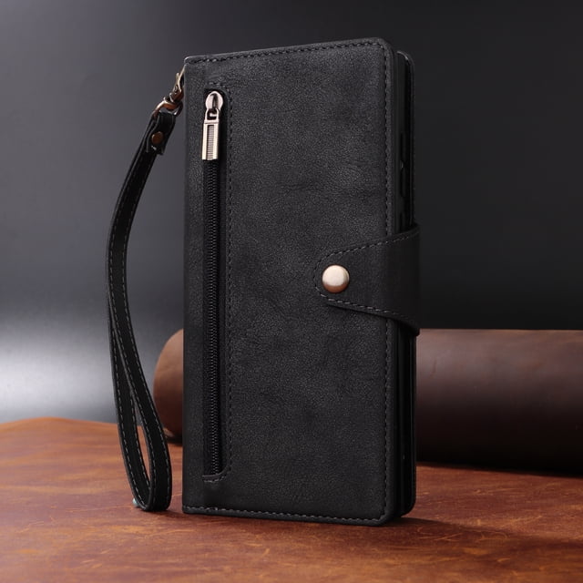 Flip Wallet PU Leather Phone Case For Samsung Galaxy S23 Ultra/S23 Plus/S23/S22 Ultra/S22 Plus/S22/S21 Ultra/S21 Plus/S21/S20 Ulta/S20 Plus/S20/S21 FE/S20 FE/S10 Plus/S10 E/S10/S9 Plus/S9