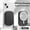 Black, variant on Owyfho 10000mAh For MagSafe Wireless Power Bank, 20W PD Fast Charging Magnetic Portable Charger, Slim Pocket External Battery Pack for iPhone