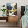 thumbnail image 5 of Mountain Waterfall Canvas Print/Wall Art， Suitable for Living Room， Bedroom， Office， Bathroom， and Hotel Decoration, 5 of 8