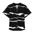 thumbnail image 5 of Leesechin Womens Button Down Shirts Cotton Striped Dress Shirt Long Sleeve Collared Office Work Pinstripes Blouses Tops, 5 of 5