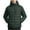 Army Green Jacket for Men, variant on Men's Hooded Quilted Puffer Jacket Zippered Pocket Warm Insulated Coat for Winter Casual & Outdoor Wear Gray XL