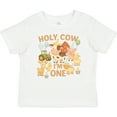 thumbnail image 3 of Inktastic Holy Cow I'm One Boy Farm Animal Birthday Boys or Girls Baby T-Shirt, 3 of 5