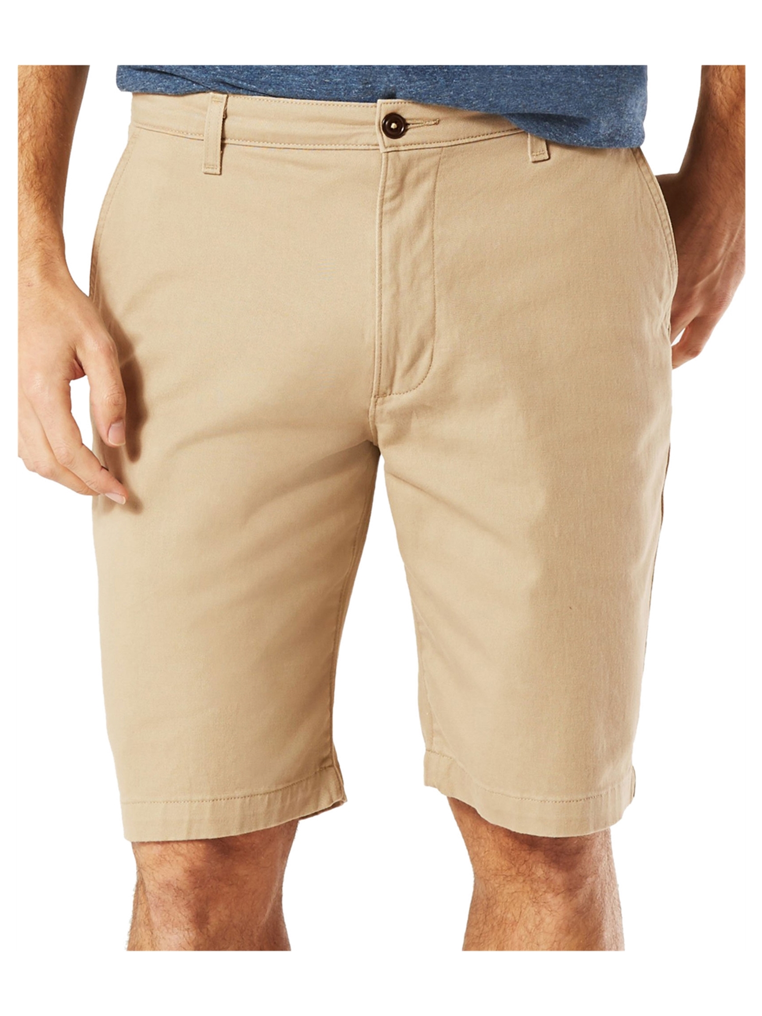 Dockers Mens The Perfect Casual Chino Shorts beigekhaki 42 Walmart Canada
