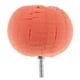 thumbnail image 1 of 4uds. Esponja de coche de bola de almohadilla de pulido para el cuidado del cubo de neumáticos automotrices naranja, 1 of 3