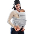 thumbnail image 1 of Boppy ComfyGrow Portabebés, 7-35 libras, gris paloma, recién nacido a niño pequeño con 3 posiciones de transporte, asiento ajustable de 3 etapas y soporte para la cabeza, tela de algodón, 1 of 5