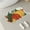 1Orange, variant on Yika Halloween Decorations Halloween Irregular Imitation Floor Mat With Water Absorption Thickening Drying Bathroom Toilet Living Room Door Mat
