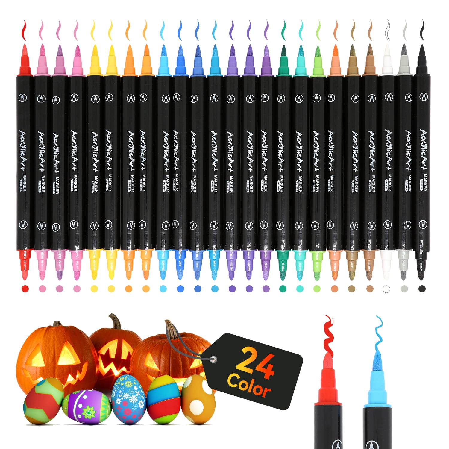 Montana Cans Acrylic Paint Marker Replacement Nibs - 15mm Felt Tips For Paint Markers