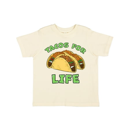 

Inktastic Tacos For Life Gift Toddler Boy or Toddler Girl T-Shirt