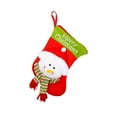 thumbnail image 3 of Xuniizn Christmas Stockings Bulk, Assorted Festive Xmas Stockings for Fireplace Mantel Decor, Traditional Holiday Ornaments, Christmas Decorations for Home, Polyester, 3 of 7