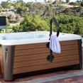 thumbnail image 2 of 600LBS Capacity Hot Tub Handrail 48"H Safety Handrail Pivots 360 Rotatable Adjustable Height Spa Hot Tub Handrail SafetyRail Stationary, 2 of 7