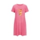 thumbnail image 5 of Camisón corto de talla grande para mujer, camisón de manga corta con estampado de pecho a la moda, camisón para mujer, 5 of 7