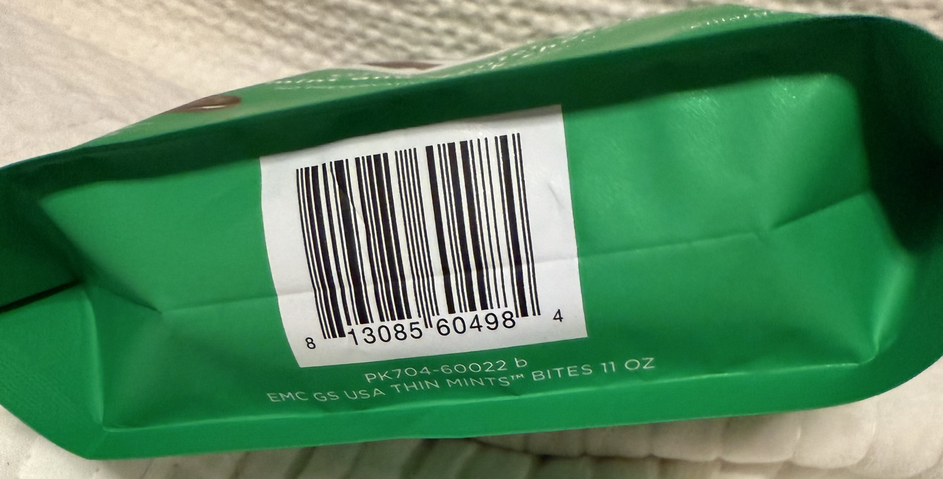 Girl Scouts Thin Mints Bites
