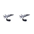 thumbnail image 1 of maskred Authentic Simulation Aircraft Fighter J-20 Model Camouflage Children Toys Thrilling Battle Imaginations Type 9 2Set, 1 of 1