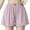 Pink, variant on Ohufall Women's Boyshorts Underwear Fashion Solid Color Elastic High Waist Underpants Plus Size Loose Fit Wide Leg Lounge Panties for Women