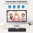 thumbnail image 4 of Barre de Son 10w Filaire Sans Fil Haut-Parleur Surround Bluetooth, 4 of 5