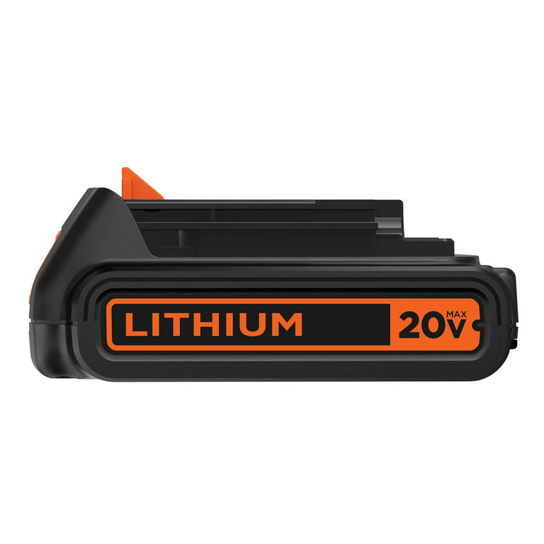 Black Decker 20-Volt Max Lithium Ion Battery Lbxr20