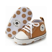 HsdsBebe Baby Girls Boys Shoes Infant Canvas Shoes Casual Sneakers for First Walkers 3-18 Months