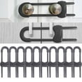 thumbnail image 1 of Cerraduras Deslizantes para Gabinetes WENPENG, 10 Unidades, Pestillos de Seguridad para Bebés, 1 of 6