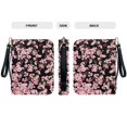 thumbnail image 5 of Kuiaobaty Cherry Blossom Print PU Leather Bible Cover for Women Men, Lightweight Bible Case for with Handle, Multifunctional Bible Bag Bible Carrying Case Bible Carrier with Wristlet Strap, XL, 5 of 7