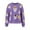 Y-Purple2186, variant on FEIFLY Womens Basketball Hoop Sequin Sweatshirt Crewneck Oversized Long Sleeve Pullover Tops Female Dailywear